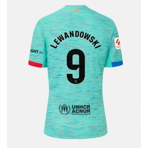 Barcelona Robert Lewandowski #9 Rezervni Dres 2023-24 Kratak Rukavima